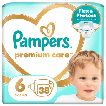 PAMPERS Premium Care Pieluchy Rozmiar 6 (13kg+) 38szt