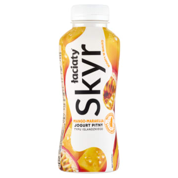Jogurt pitny typu islandzkiego skyr o smaku mango-marakuja