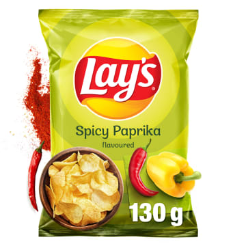 LAY'S Chipsy ziemniaczane o smaku pikantnej papryki