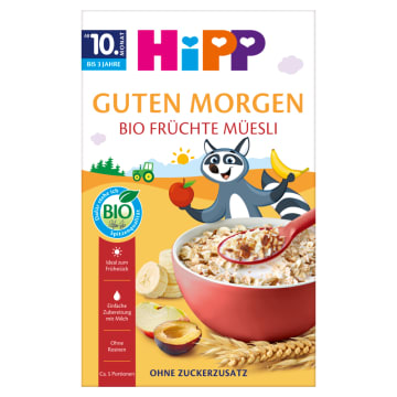 HIPP BIO Musli Banany-Jabłka-Śliwki, od 10 miesiąca