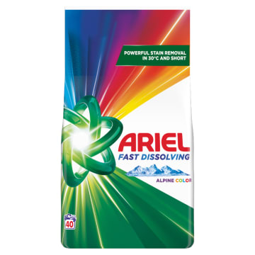 ARIEL Proszek do prania tkanin kolorowych 40 prań Alpine Color 2200g