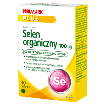 WALMARK Selen organiczny (30 tabl.) - suplement diety