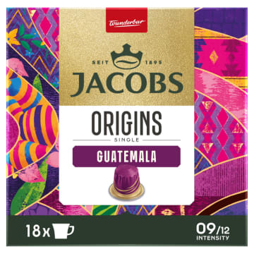 JACOBS Kawa ORIGINS GUATEMALA w kapsułkach (18 kaps.)
