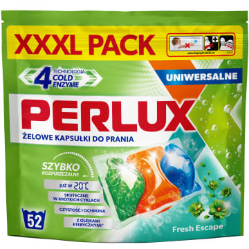 PERLUX Kapsułki do prania uniwersalne Fresh Escape 52 szt.
