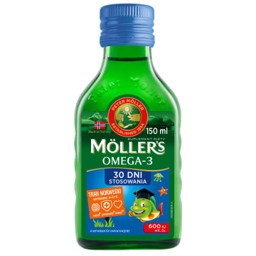 MÖLLER'S Tran Norweski Owocowy
