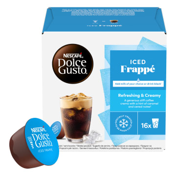 NESCAFÉ Dolce Gusto Iced Frappe Kawa w kapsułkach na zimno (16 kapsułek)