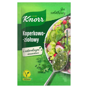 KNORR Sos sałatkowy koperkowo-ziołowy