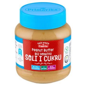 PRIMAVIKA Pasta z orzeszków ziemnych bez soli i cukru