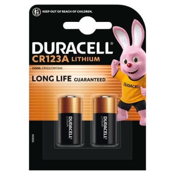 DURACELL Baterie litowe HP 123 2 szt.
