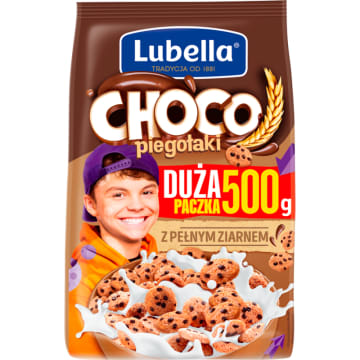 LUBELLA Płatki śniadaniowe czekoladowe Ciasteczka Choco Piegołaki