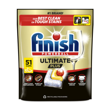 FINISH Kapsułki do zmywarki Ultimate Plus Lemon