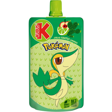 KUBUŚ Mus jabłkowo-kaktusowo-limonkowy SNIVY (bez dodatku cukru)