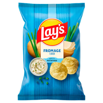 LAY'S Chipsy ziemniaczane o smaku śmietankowego serka z ziołami