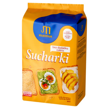 MAMUT Sucharki bez dodatku cukrów
