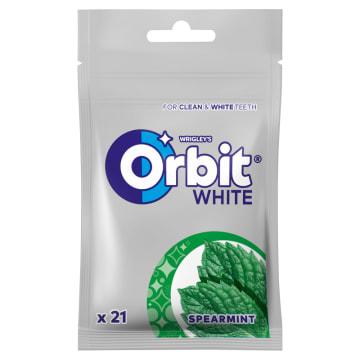 ORBIT Spearmint Miętowa guma do żucia bez cukru 21 drażetek