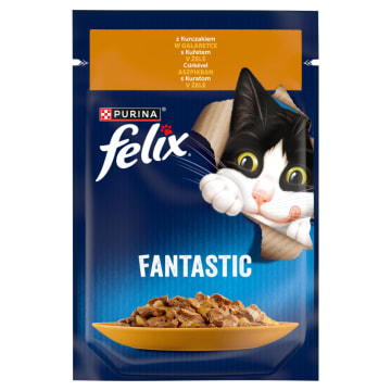 FELIX® Fantastic Karma dla kotów kurczak w galaretce