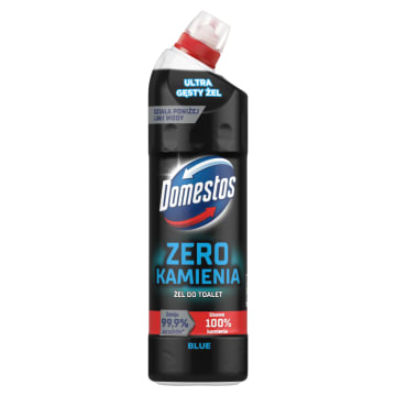 DOMESTOS Żel do czyszczenia WC Zero Kamienia Niebieski 750ml