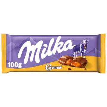MILKA Caramel Czekolada mleczna z nadzieniem karmelowym