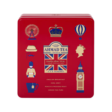 AHMAD TEA Herbata ENGLISH TEA FOUR COLLECTION (4x8 tor.)