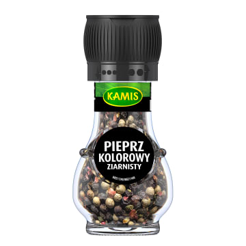 KAMIS Pieprz kolorowy ziarnisty - młynek