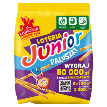 LAJKONIK Junior Paluszki słone