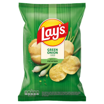 LAY'S Chipsy ziemniaczane o smaku zielonej cebulki