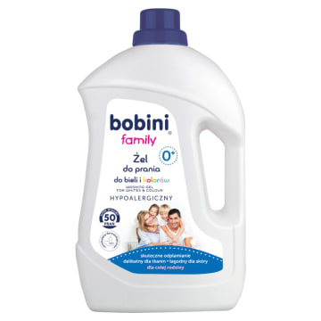 BOBINI Żel do prania uniwersalny 50 prań Family 2500ml