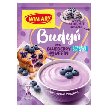 WINIARY Budyń Blueberry Muffin (bez cukru)