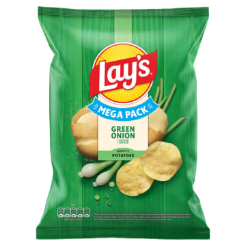 LAY'S Chipsy ziemniaczane o smaku zielonej cebulki