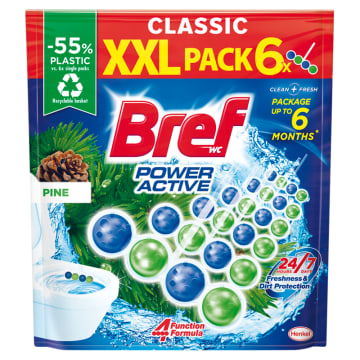 BREF Zawieszka do WC Sosna 6x50g