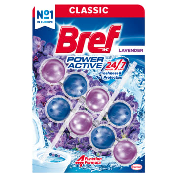 BREF Zawieszka do WC Lawendowe Pole 2x50g