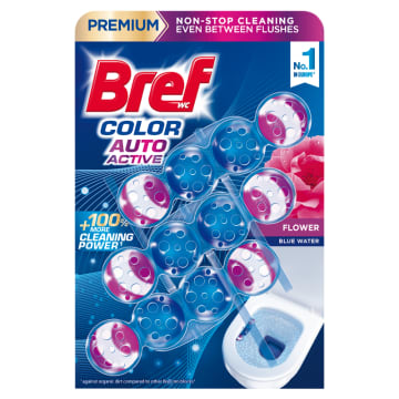 BREF Zawieszka do WC Świeże Kwiaty 3x50g