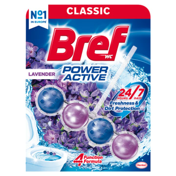 BREF Zawieszka do WC Lawendowe Pole 1x50g