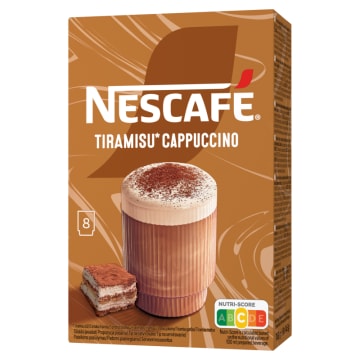 NESCAFÉ Cappuccino o sm. tiramisu (8 sasz.)