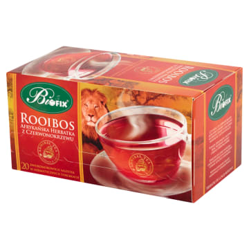 BIFIX Rooibos - afrykańska herbatka z czerwonokrzewu (20 tor. w sasz.)