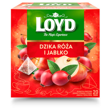 LOYD TEA Herbata Dzika Róża i Jabłko 20 torebek ex.