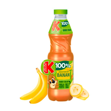 KUBUŚ Sok 100% banan marchew jabłko