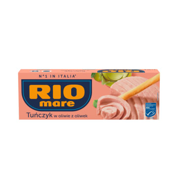 RIO MARE Tuńczyk w oliwie z oliwek 3-pack (3x80g)
