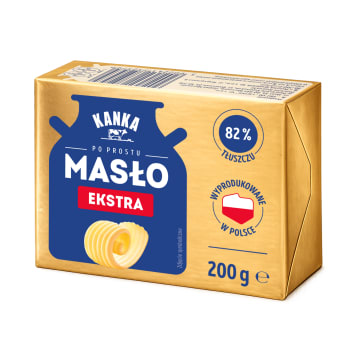 Masło extra 82% tłuszczu