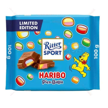RITTER SPORT Czekolada mleczna Haribo