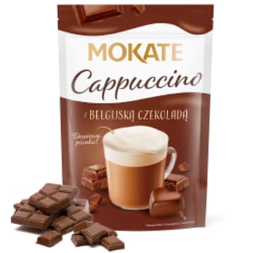 MOKATE Cappuccino z belgijską czekoladą (rozpuszczalne)