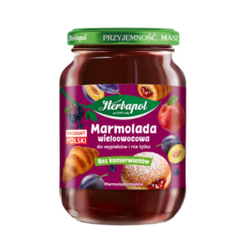 HERBAPOL Marmolada wieloowocowa (miękka)