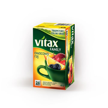 VITAX Herbatka owocowo-ziołowa - owocowy raj (24 tor.)