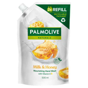 PALMOLIVE Naturals Mydło w płynie Mleko i Miód - zapas