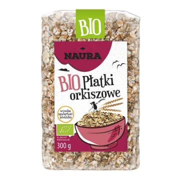 NAURA Płatki orkiszowe BIO