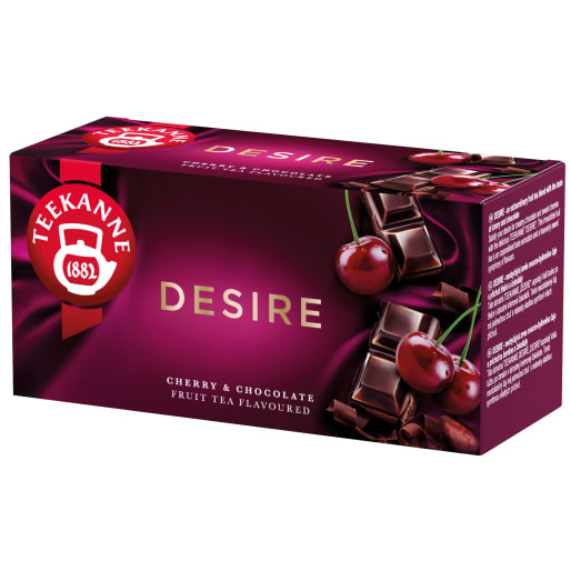 Herbata owocowa Cherry&Chocolate 20 torebek (saszetki) Desire TEEKANNE 45g