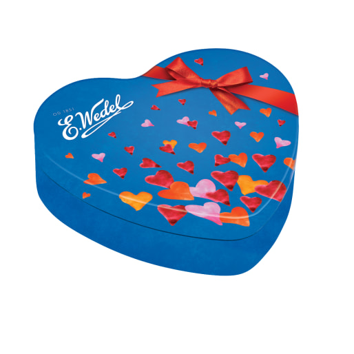 Pralinki waniliowe (puszka serce) WEDEL 144g