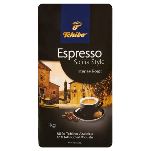Kawa palona ziarnista Espresso Sicilia Style TCHIBO 1.00kg