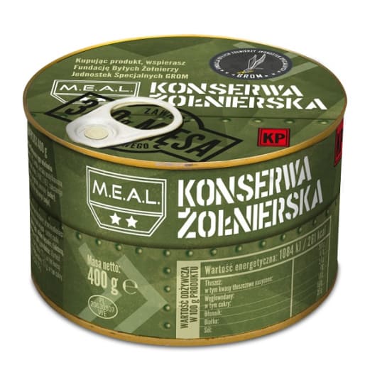 Konserwa żołnierska M.E.A.L. 400g