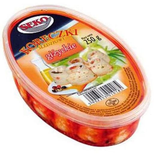 Koreczki śledziowe giżyckie SEKO 250g